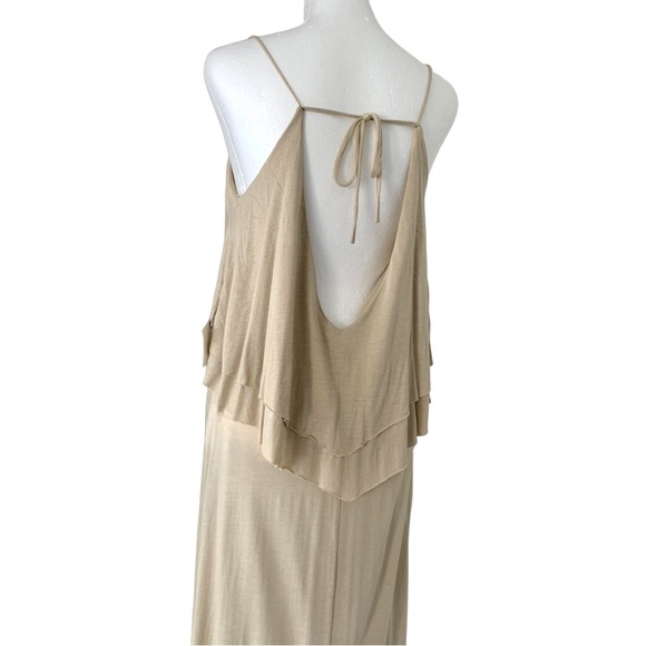 AKIRA | NWOT Open Back Layer Bust Maxi Dress *BLACK* S - Picture 11 of 16